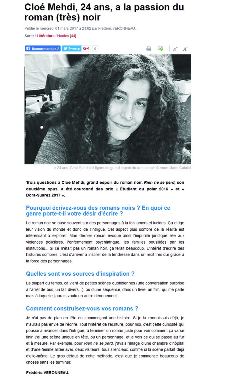 Dora Suarez Ouest france