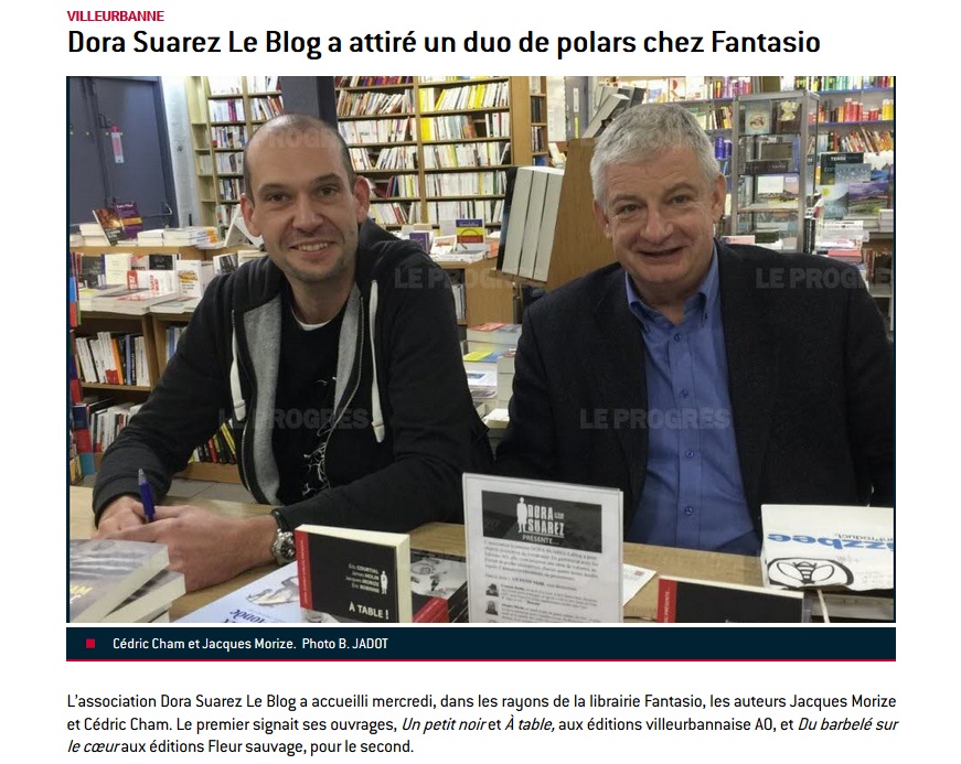 Dora Suarez presse progrès